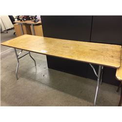 6 X 2 FT FOLDING BANQUET TABLE