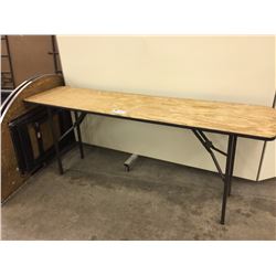 6 X 1.5 FT FOLDING BANQUET TABLE