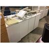 Image 2 : PAIR OF DENTAL STORAGE WORK BENCHES