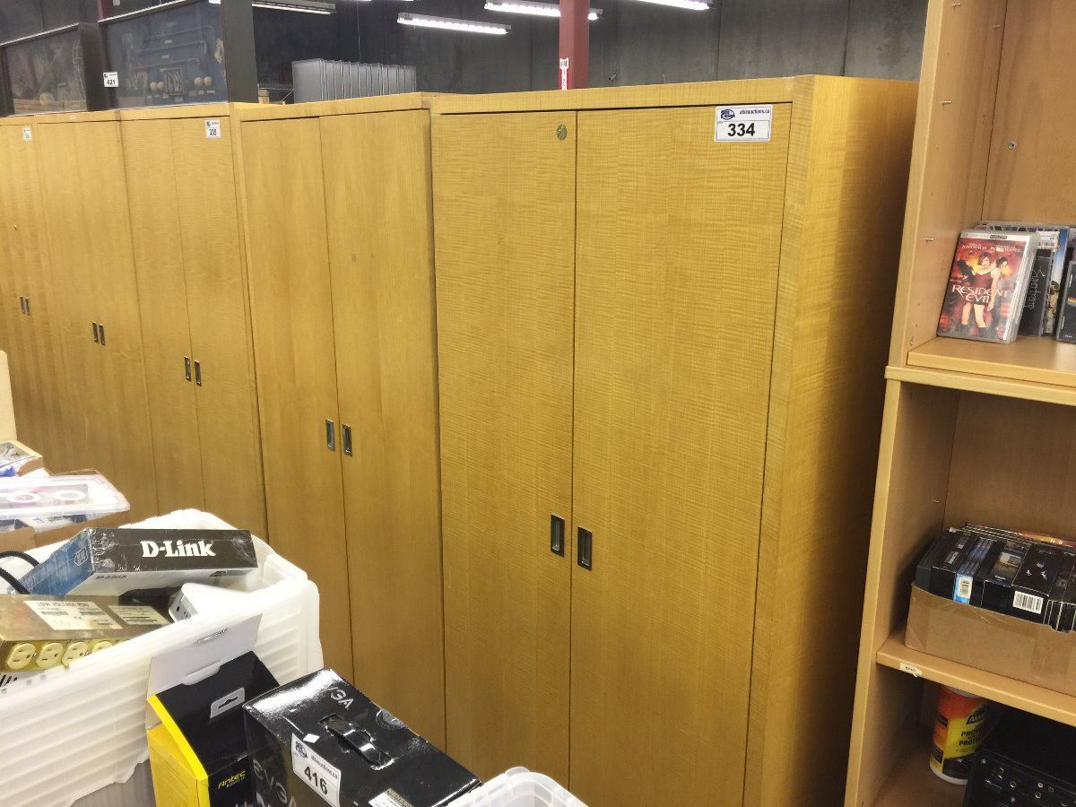 Birdseye Maple 6 X 6 Ft 4 Door Storage Cabinet