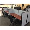 Image 2 : GLOBAL BOULEVARD CHERRY & GREY 4 PERSON CALL CENTER