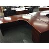 Image 2 : CHERRY BOW FRONT RIGHT-HAND EXECUTIVE DESK