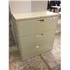 Image 1 : BEIGE 2 DRAWER LATERAL FILE CABINET