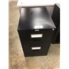 Image 1 : BLACK 2 DRAWER LEGAL VERTICAL FILE CABINET