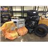 Image 1 : LOT OF 6 TIRES & 2 CAR SEATS