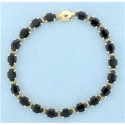 Sapphire bracelet