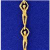 Image 2 : Unique Gold Acrobat Bracelet