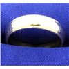 Image 1 : Men's Hammered Gold Band