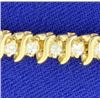 Image 2 : 2ct Total Weight Diamond Tennis Bracelet