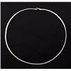 Image 2 : 17 Inch Reversible Omega Necklace
