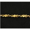 Image 2 : 24 Inch 18K Nugget Chain