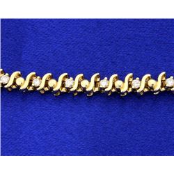 3/4 carat Diamond Bracelet