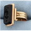 Image 2 : Vintage Coat of Arms Signet Ring