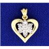 Image 1 : Diamond Heart Pendant