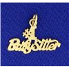 Image 1 : #1 Babysitter Pendant or Charm