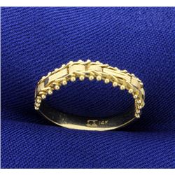 Flexible Ring in 14K Yellow Gold