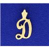 Image 1 : 14K "D" Pendant