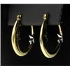 Image 2 : Moon & Star Hoop Earrings