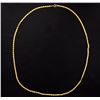 Image 2 : 21 inch 18k Gold Designer Neck Chain