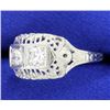 Image 2 : Vintage European Cut Ring