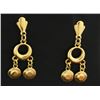 Image 1 : Triple Dangle Style Earrings