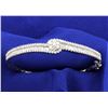 Image 1 : 3 Carat Diamond Bangle Bracelet