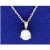 Image 1 : 1/3 Carat Diamond Drop