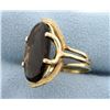 Image 2 : Smoky Quartz 14k Large Ring