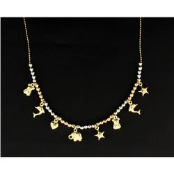 14k Tutone Animal Charm