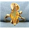 Image 1 : Diamond Shaped Citrine Ring