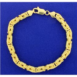 Italian Made Byzantine Heavy Bracelet