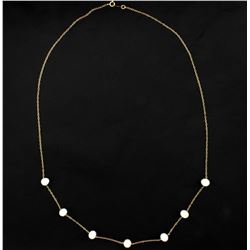 18 Inch Pearl Chain Necklace