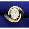 Image 1 : GIA Certified 4ct TW Oval Diamond Ring