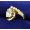 Image 2 : GIA Certified 4ct TW Oval Diamond Ring