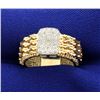 Image 1 : 1/3ct Total Weight Diamond Ring