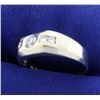 Image 2 : .9ct TW Men's 18K Diamond Ring