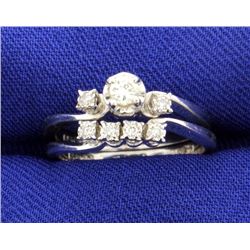 Diamond Rings Engagement Set