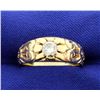 Image 1 : Vintage 14k Diamond Ring