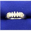 Image 1 : 14k White & Yellow Diamond Ring