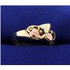 Image 2 : Yellow & Rose Gold Nature Ring