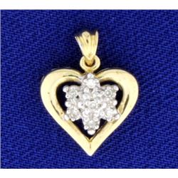 Diamond Heart Pendant