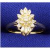 Image 1 : 1/2ct Total Weight Diamond Ring