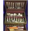 Image 1 : Sterling Silver Gorham Camellia Large Flatware Set-99 Pieces