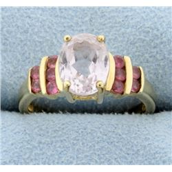 Pink Quartz Ring