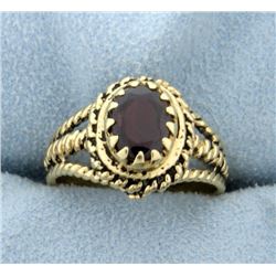 Vintage Garnet Ring