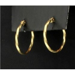 14K Hoop Earrings