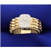 Image 1 : 1/3ct Total Weight Diamond Ring