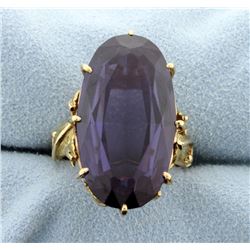 Vintage 20ct Amethyst Ring