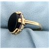 Image 2 : Vintage 8ct Onyx Ring