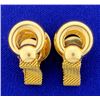 Image 1 : 18K Gold Cufflinks